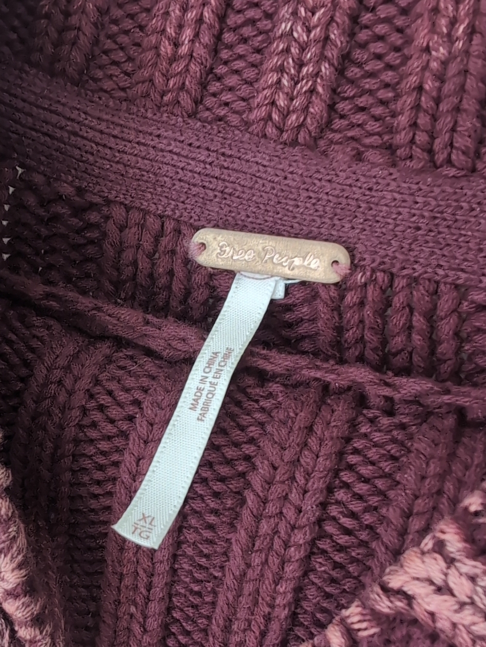 Free People Sweetheart Rib Chunky Mock Neck Sweater - Picture 4 of 6